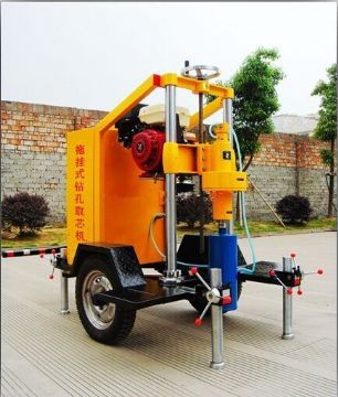 點擊查看詳細(xì)信息<br>標(biāo)題：HZ-20型拖掛式13馬力本田電啟動混凝土鉆孔取芯機 閱讀次數(shù)：2327